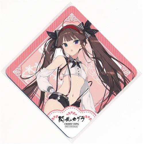 閃乱カグラ 爆乳ハイパー WEBくじ 6パイ目 コースター 両備 ｾﾝﾗﾝｶｸﾞﾗ