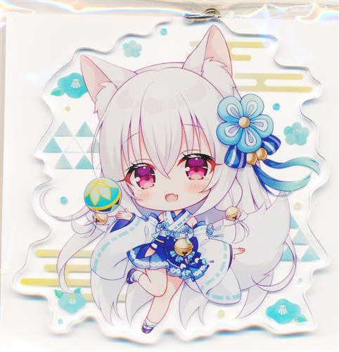 三つ葉ちょこ BIGアクリルキーホルダー