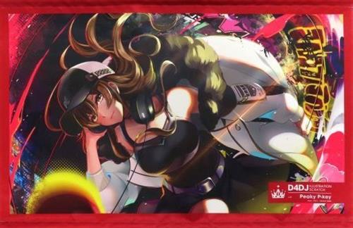 D4DJ イラストスクラッチ タペストリー Peaky P-key 山手響子