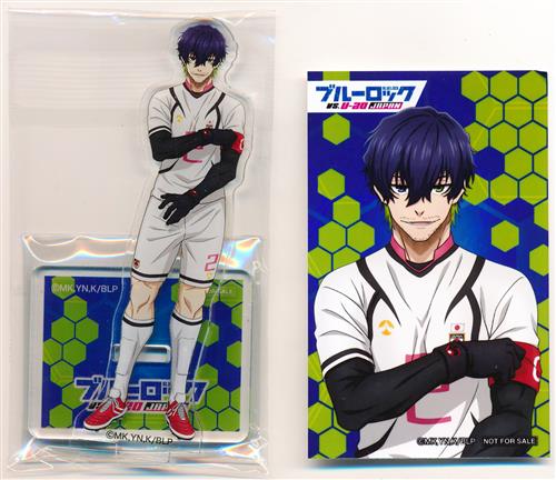 ブルーロック VS. U-20 JAPAN 描き下ろしイラスト使用アクリルスタンド&ミニフォトセット オリヴァ・愛空 【Amazon.co.jp BD2巻特装限定版購入特典】