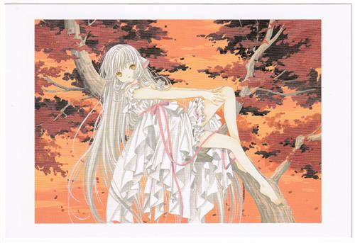 CLAMP PREMIUM COLLECTION ちょびっツ ポストカード ちぃ 【新装版 コミック2巻内容物】