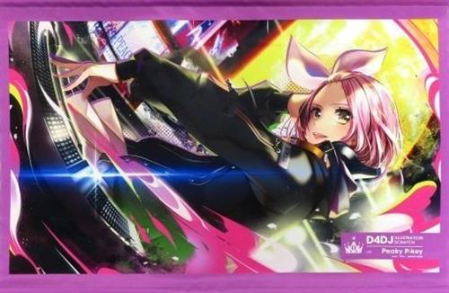 D4DJ イラストスクラッチ タペストリー Peaky P-key 犬寄しのぶ