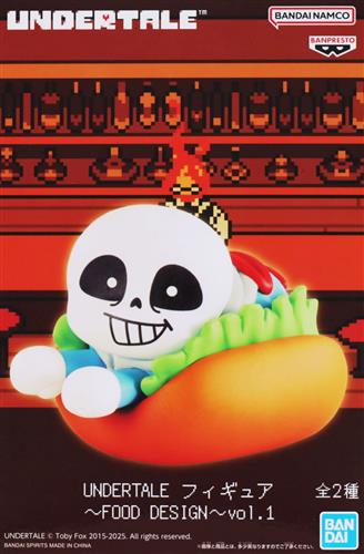 【未開封】UNDERTALE フィギュア～FOOD DESIGN～ vol.1 サンズ