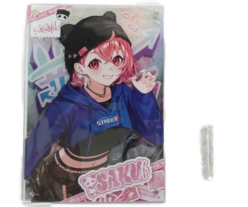 DMMスクラッチ にじさんじ 「WALL ART」 A-2賞 2層アクリルパネル 笹木咲＜NYS特価品＞