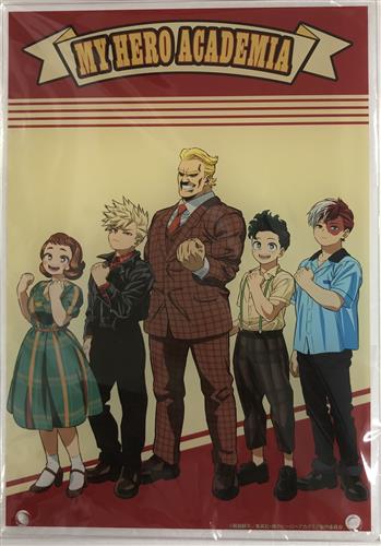 僕のヒーローアカデミア AMERICAN RETRO POP UP SHOP presented by TOHO animation アクリルプレート 集合