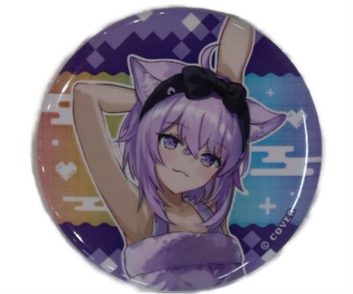 ホロライブ ゲーマーズ×極楽湯 RAKU SPA フロライフ トレーディング缶バッジ 等身ver. 猫又おかゆ B