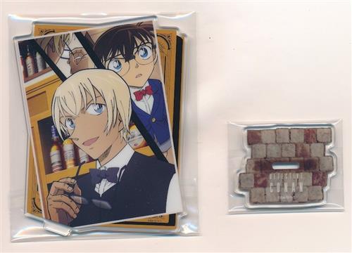 セガラッキーくじ 名探偵コナン メモリアルカット FILE.3 H賞 アクリルスタンド ウェディングイブ 降谷零(バーボン/安室透)&江戸川コナン