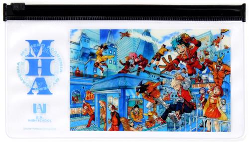 僕のヒーローアカデミア 僕のヒーローアカデミア展 DRAWING SMASH フルカラーポーチコレクション 集合 D