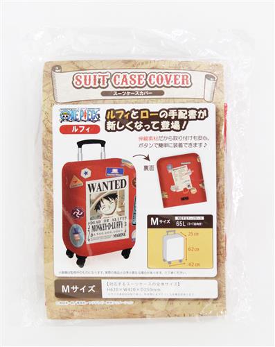【未開封】ONE PIECE スーツケースカバー モンキー・D・ルフィ 新手配書Ver. (Mサイズ)