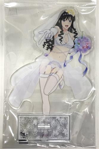アマガミSS+plus 描き下ろし BIGアクリルスタンド ウェディング水着ver. 森島はるか
