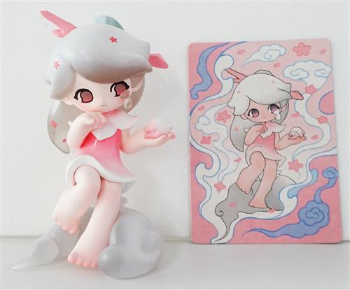 POPMART AZURA Ethereal Realm:Mythical Beasts シリーズ The Cloudtail Tiger 【フィギュア】[POPMART]