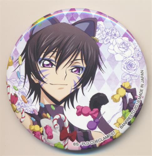 一番カフェ コードギアス 反逆のルルーシュ 缶バッジ Part 1 ルルーシュ・ランペルージ D