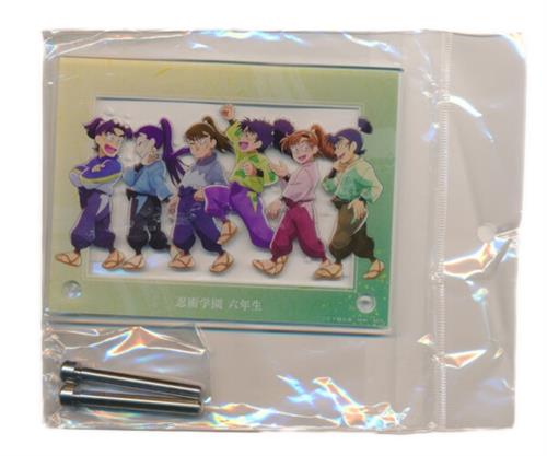 忍たま乱太郎 30th Anniversary POP UP SHOP in マルイ 描き下ろし みんなで歩むの段ver. A6アクリルスタンドパネル 六年生