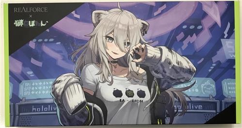 【未開封】ホロライブ×REALFORCE 獅白ぼたん モデル GX1 Keyboard X1UCS1(日本語配列)