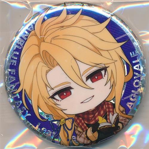 グランブルーファンタジー Leaf peeping POP UP STORE トレーディングホログラムミニキャラ缶バッジ アグロヴァル