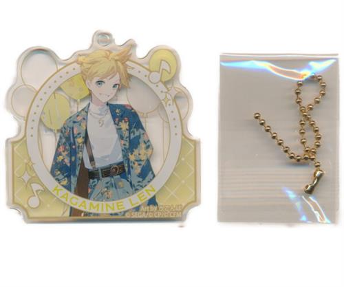 プロジェクトセカイ カラフルステージ! 4th Anniversary 感謝祭 アクリルキーホルダーコレクション C 25時、ナイトコードで。&バーチャル・シンガー 鏡音レン