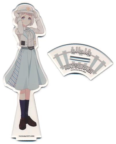学園アイドルマスター HATSUBOSHI GAKUEN Terminal in 東京キャラクターストリート いちばんプラザ アクリルスタンド 78 葛城リーリヤ 駅員風衣装ver.(描き下ろしイラスト)