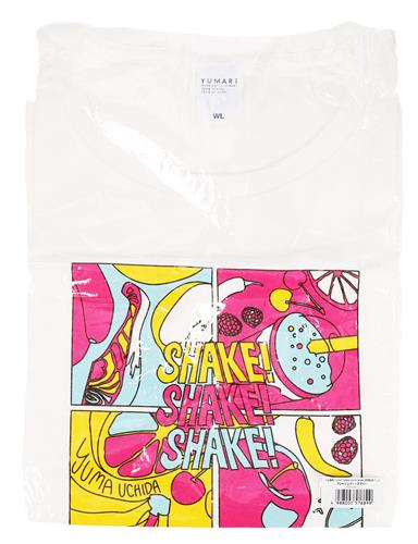【未開封】内田雄馬 Tシャツ (レディースフリーサイズ) 【YUMART SHAKE!SHAKE!SHAKE!】