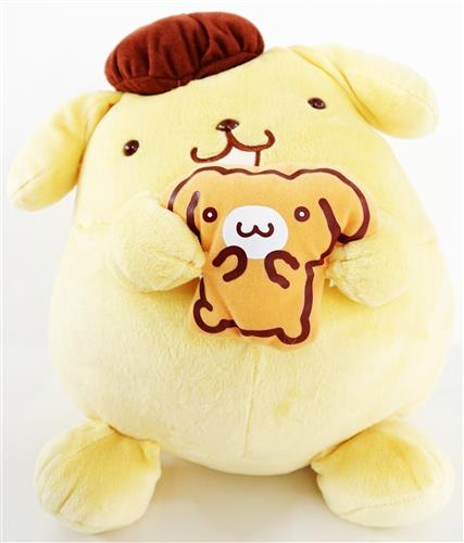 サンリオキャラクターズ ポムポムプリン マフィン・タルトをギュっとBIGぬいぐるみ ポムポムプリン&タルト