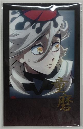 鬼滅の刃 無限城編 第一章 猗窩座再来 ufotable DINING 第二期 箔押しチェキ風ブロマイド 童磨(笑顔)