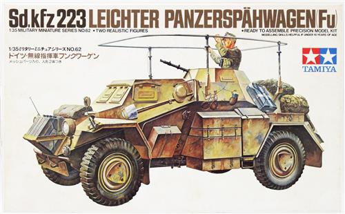 ミリタリーミニチュアシリーズ No.62 ディスプレイモデル 1/35 ドイツ 無線指揮車 フンクワーゲン [タミヤ]