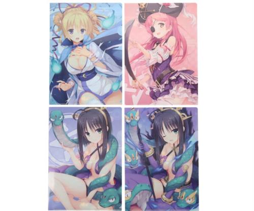 カコ☆タマ クリアファイルセット 常陸茉子&レナ・リヒテナウアー&鞍馬小春