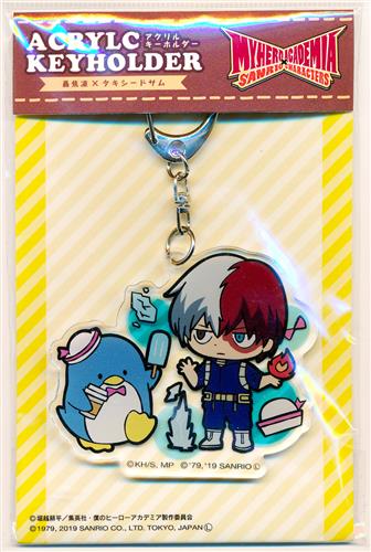 僕のヒーローアカデミア×サンリオキャラクターズ アクリルキーホルダー 05 轟焦凍×タキシードサム