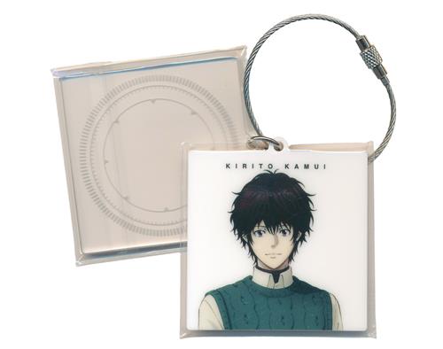 PSYCHO-PASS サイコパス 10周年記念 展覧会 CHROMESTHESIA SCOPE レイヤードアクリルキーチャーム 鹿矛囲桐斗