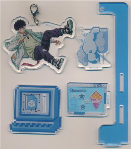 SAKAMOTO DAYS POP UP SHOP ゆらゆらアクリルスタンド デコラver. 勢羽夏生