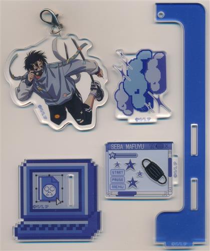 SAKAMOTO DAYS POP UP SHOP ゆらゆらアクリルスタンド デコラver. 勢羽真冬