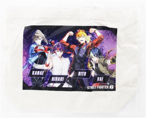 カプくじ ストリートファイター 6×にじさんじ オンラインくじ(コラボくじ) 第2弾 B-2賞 コラボデザイントートバッグ ファイター参戦