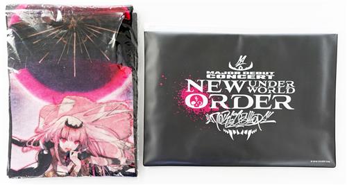 ホロライブ New Underworld Order TOWEL WITH PVC POUTCH 森カリオペ 【Mori Calliope Major Debut Concert 「New Underworld Order」】