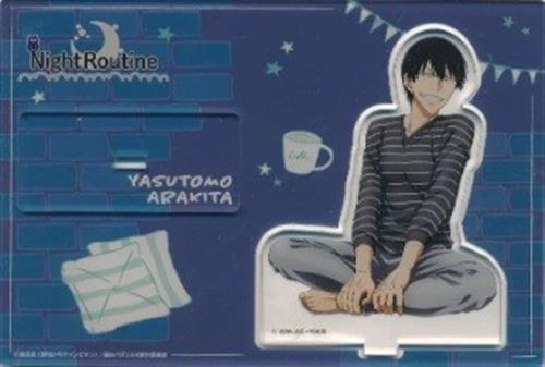 弱虫ペダル GLORY LINE×Chugai Grace Cafe アクリルフィギュアスタンド NightRoutine ver. 荒北靖友