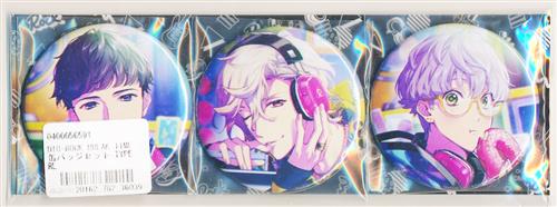 DIG-ROCK BREAK TIME 缶バッジセット TYPE:RL 時任黒乃(KURONO)&冬木真白(MASHIRO)&墨染妃志(HAIJI)