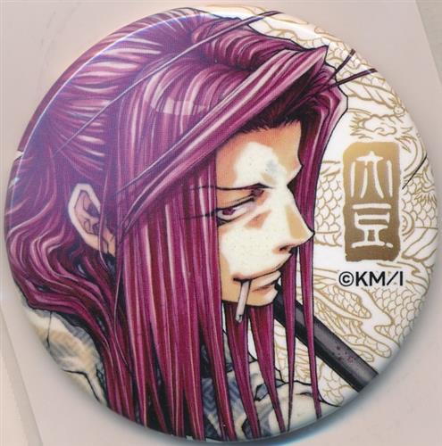 くじメイト 最遊記&WILD ADAPTER Die;z(大豆) E-3賞 缶バッジ 沙悟浄