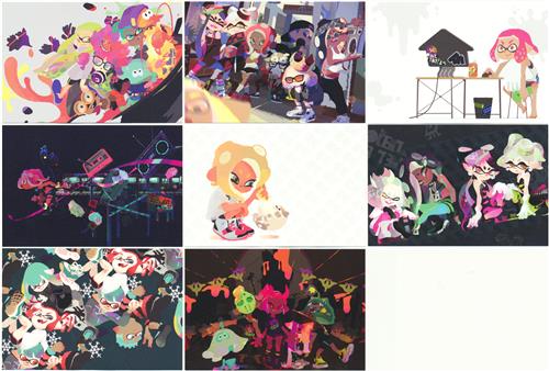 スプラトゥーン 2 イカすポストカードコレクション 【My Nintendo Store限定】