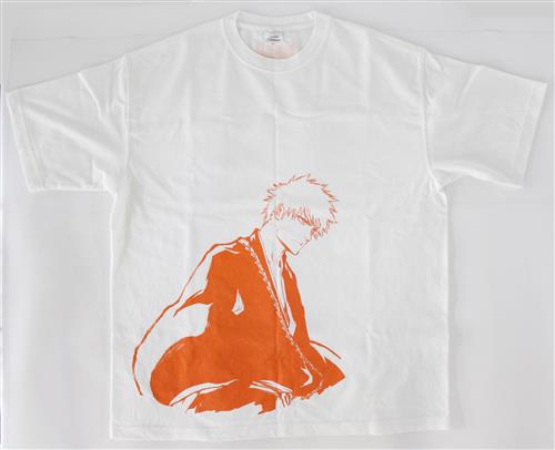 BLEACH EX. オリジナルTシャツ 原画展描き下ろしイラスト 黒崎一護 (Mサイズ)