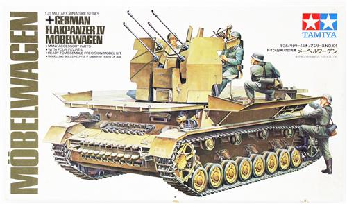 ミリタリーミニチュアシリーズ No.101 ディスプレイモデル 1/35 ドイツ IV号対空戦車 メーベルワーゲン [タミヤ]