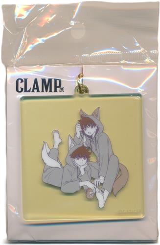 私立堀鐔学園 CLAMP展 アクリルキーホルダー 小狼&小龍