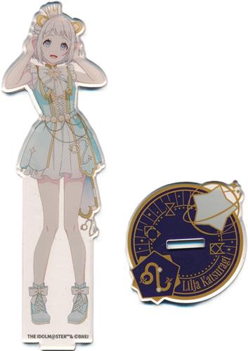 【未開封】学園アイドルマスター collaboration Cafe in SMILE BASE CAFE アクリルスタンド 葛城リーリヤ