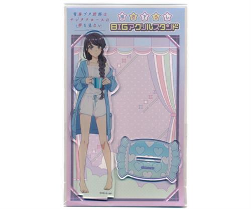 青春ブタ野郎はサンタクロースの夢を見ない POP UP SHOP 描き下ろし BIGアクリルスタンド(おやすみ前ver.) 桜島麻衣