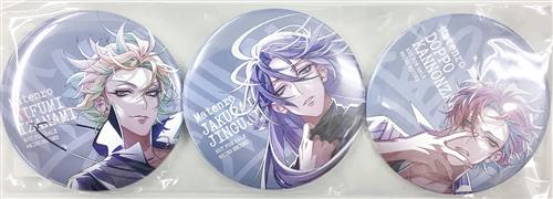 ヒプノシスマイク -Division Rap Battle- 丸缶バッジ3個セット 麻天狼