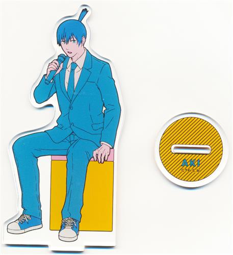 チェンソーマン×カラオケまねきねこ アクリルスタンド 早川アキ ﾁｪﾝｿｰ  