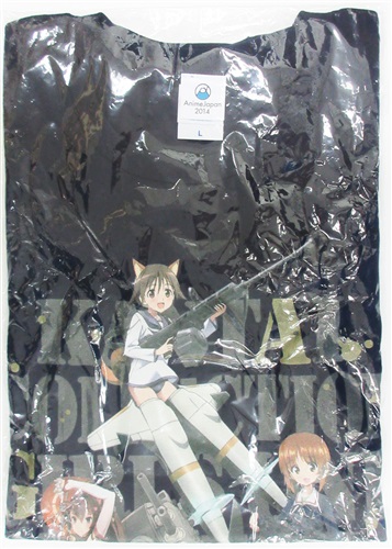 ガールズ&パンツァー/艦隊これくしょん -艦これ-/ストライクウィッチーズ Tシャツ 西住みほ&大和&宮藤芳佳 【AnimeJapan 2014】