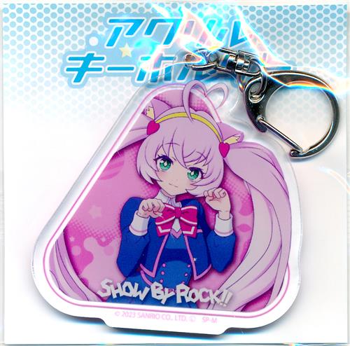 サンリオアニメストアくじ SHOW BY ROCK!! C-4賞 アクリルキーホルダー SB69学園ver. ロージア (描き下ろしイラスト)