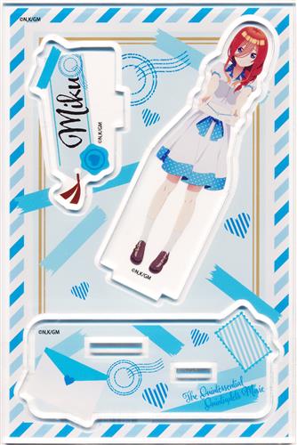 映画 五等分の花嫁 Letter アクリルスタンドJr. 中野三玖