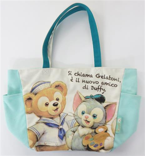 Disney Duffy and Friends トートバッグ ダッフィー&ジェラトーニ 【東京ディズニーシー限定】