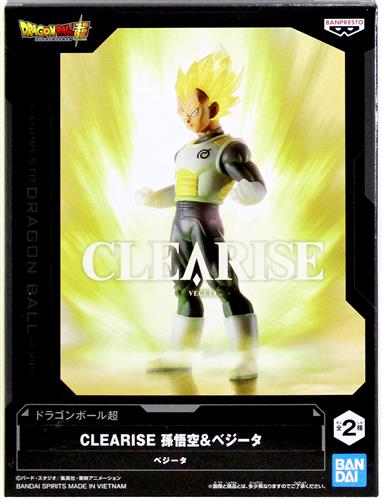 【未開封】ドラゴンボール超 CLEARISE 孫悟空&ベジータ ベジータ