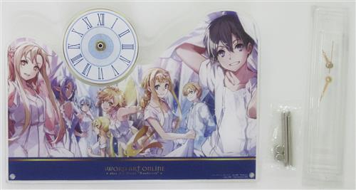 ソードアート・オンライン abec画集 Wanderers アクリルクロック 【アクリルクロック付きメロンブックス限定版 ムック内容物】
