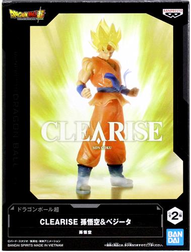 【未開封】ドラゴンボール超 CLEARISE 孫悟空&ベジータ 孫悟空